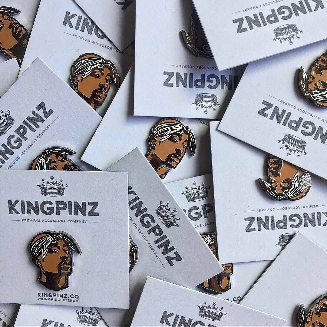 2Pac Lapel Pin