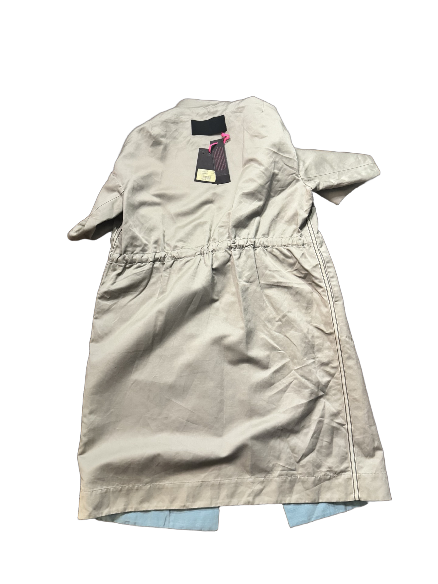 Moorer Verona Reversible Short-Sleeve Lightweight Parka/Coat Sz42