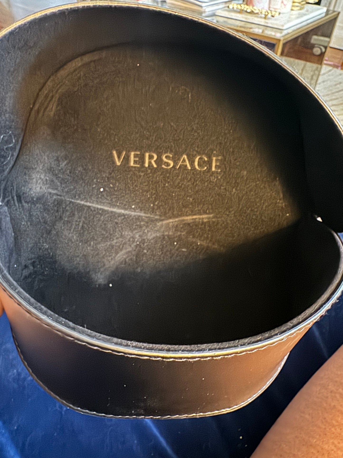 Versace Medusa Icon Shield Sunglasses (Preowned)