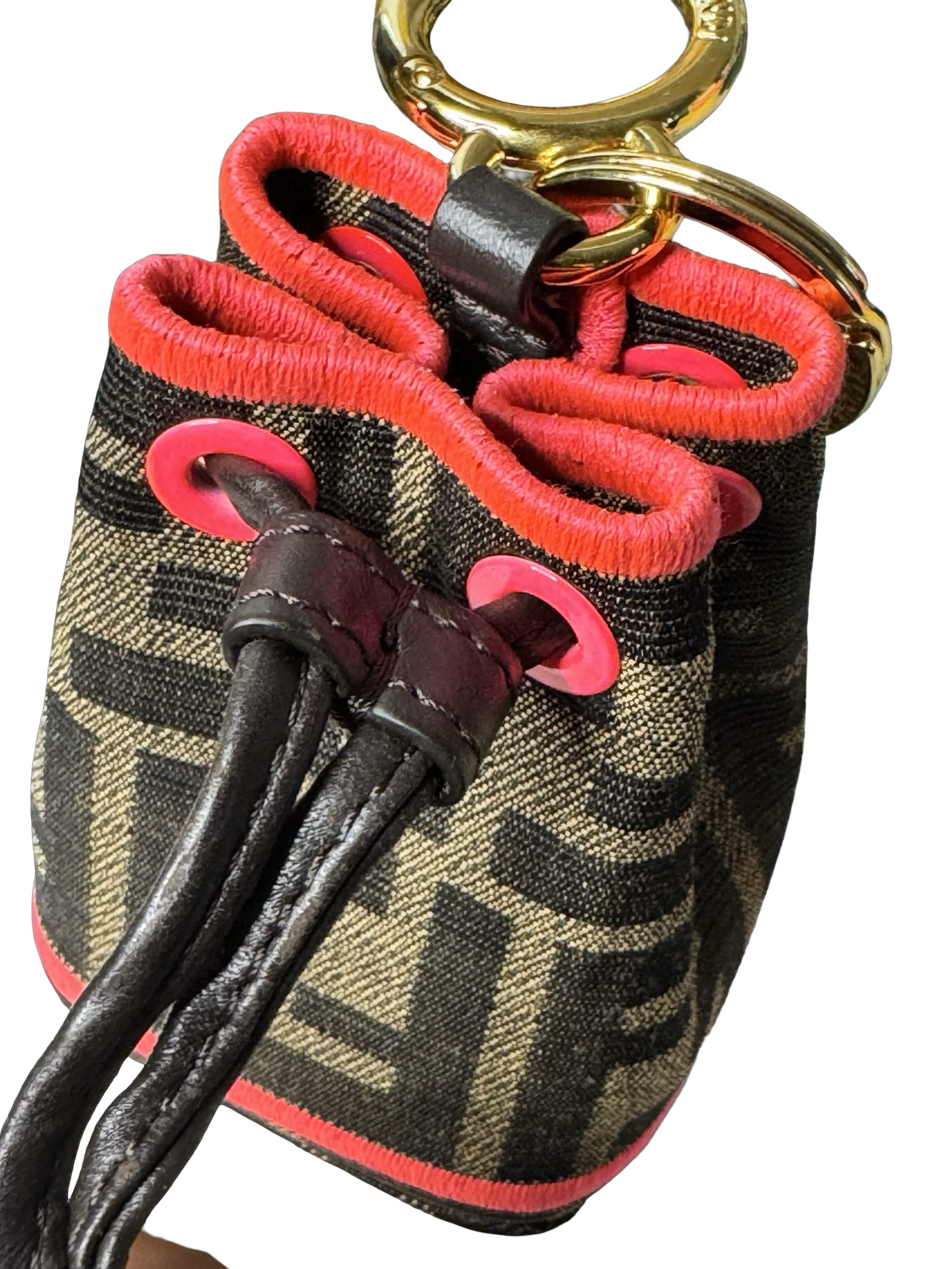 Fendi Zucca Monogram Nano Mon Trésor Charm