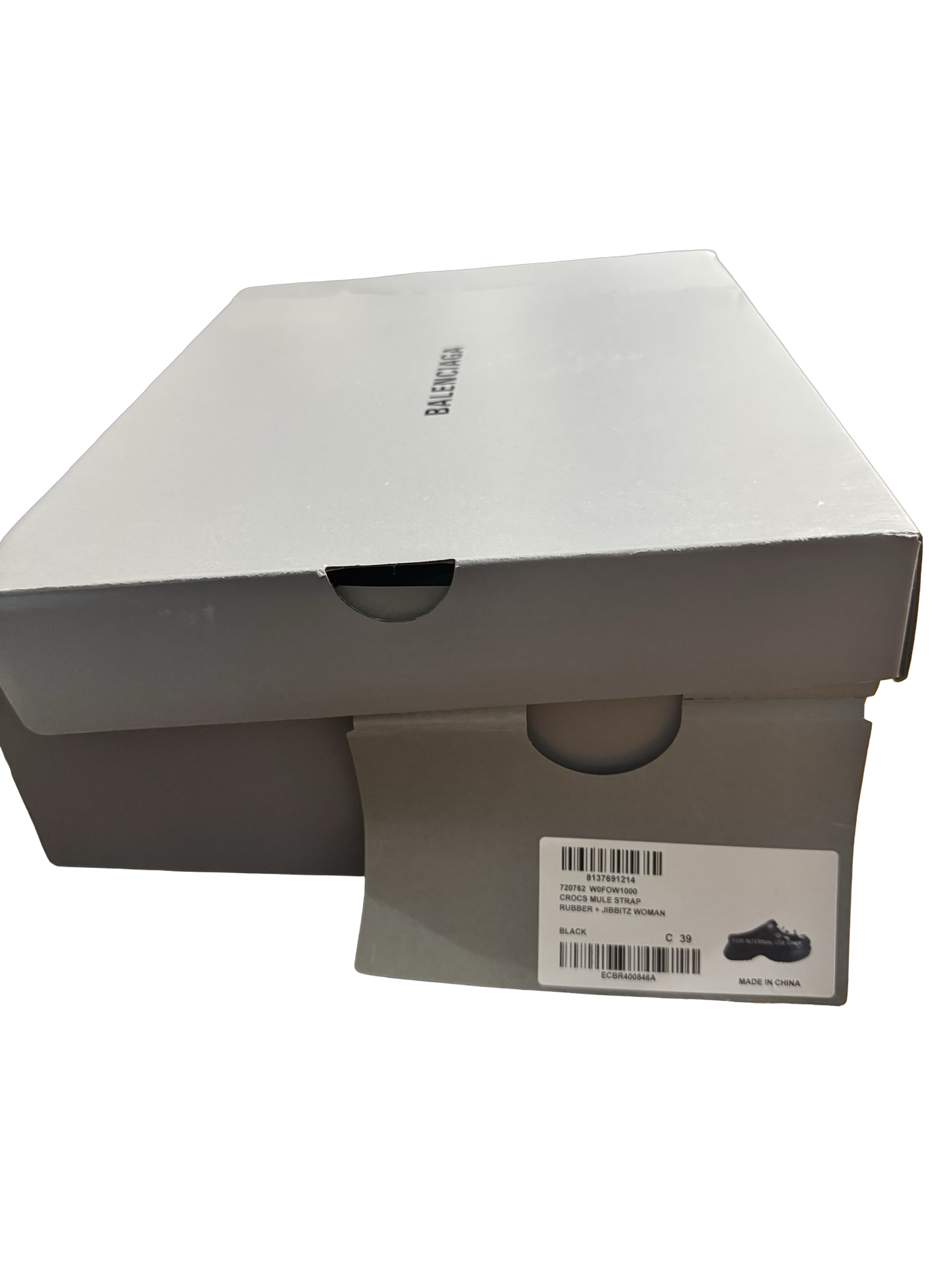 Balenciaga x Crocs Madame Jibbitz Mule Platform Strap — Size 39