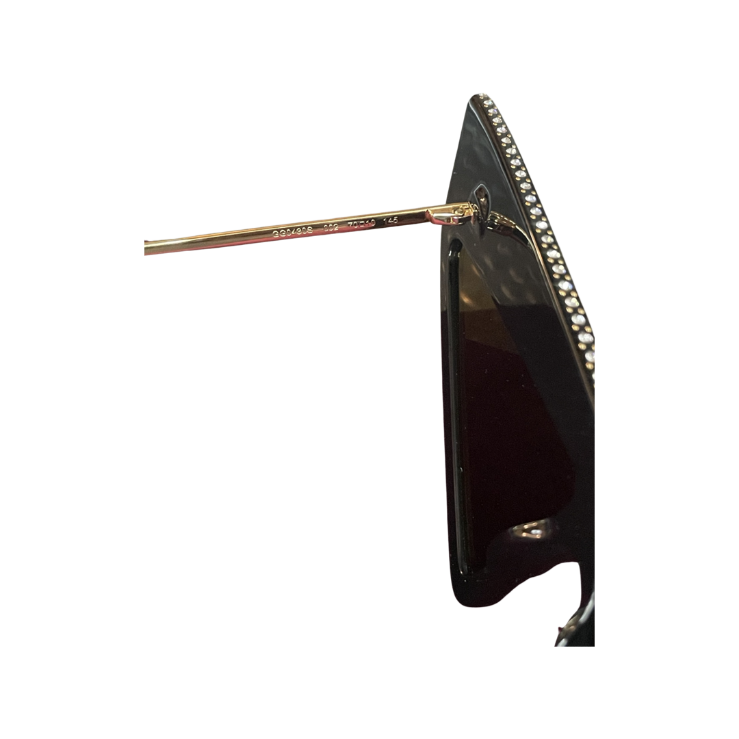 Gucci Hollywood Forever Crystal Studded Sunglasses