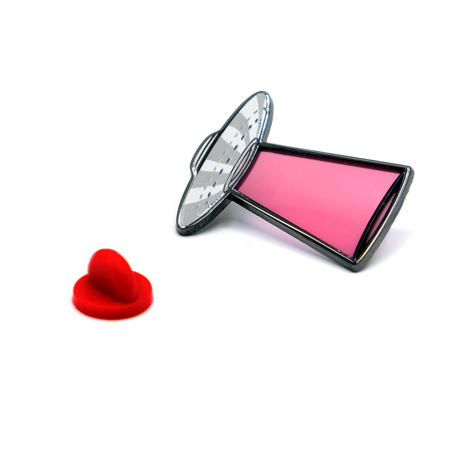 UFO Lapel Pin - Red