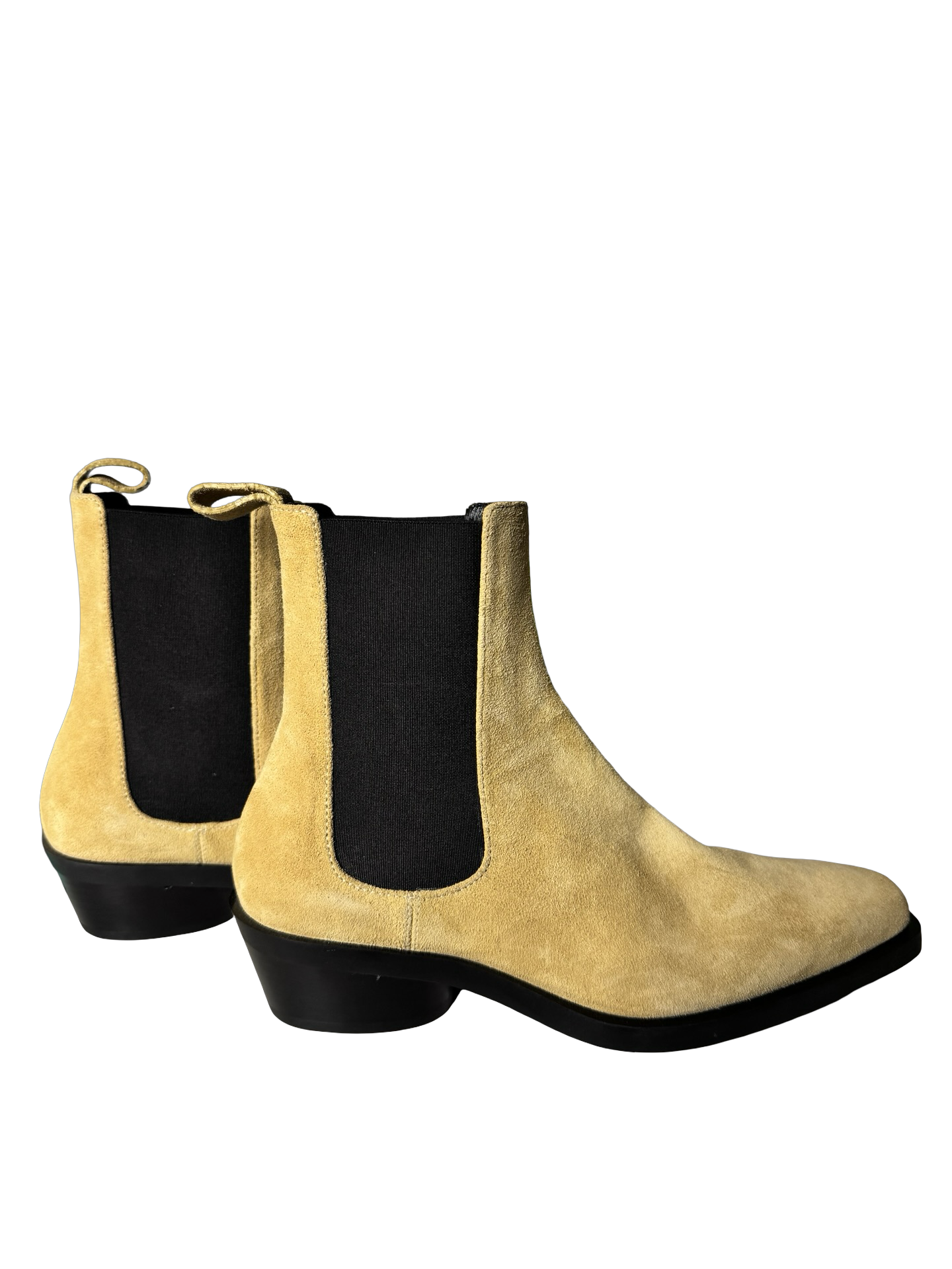 Proenza Schouler Bronco Suede Chelsea Boot- Sand