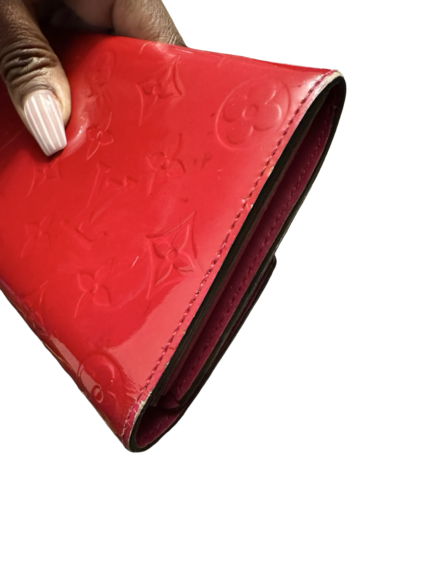 Louis Vuitton Monogram Vernis Sarah Wallet - Preloved