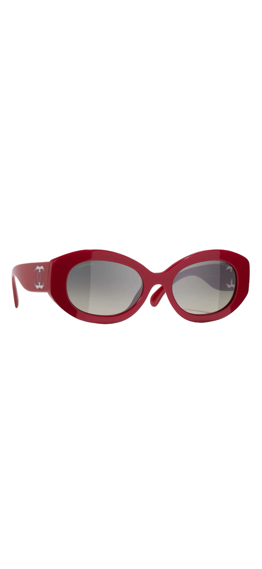 Chanel Oval Sunglasses