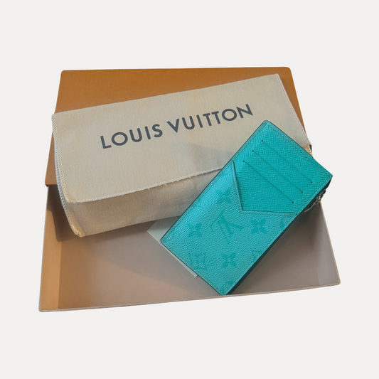 Louis Vuitton Limited Edition Miami Green Coin Card Holder