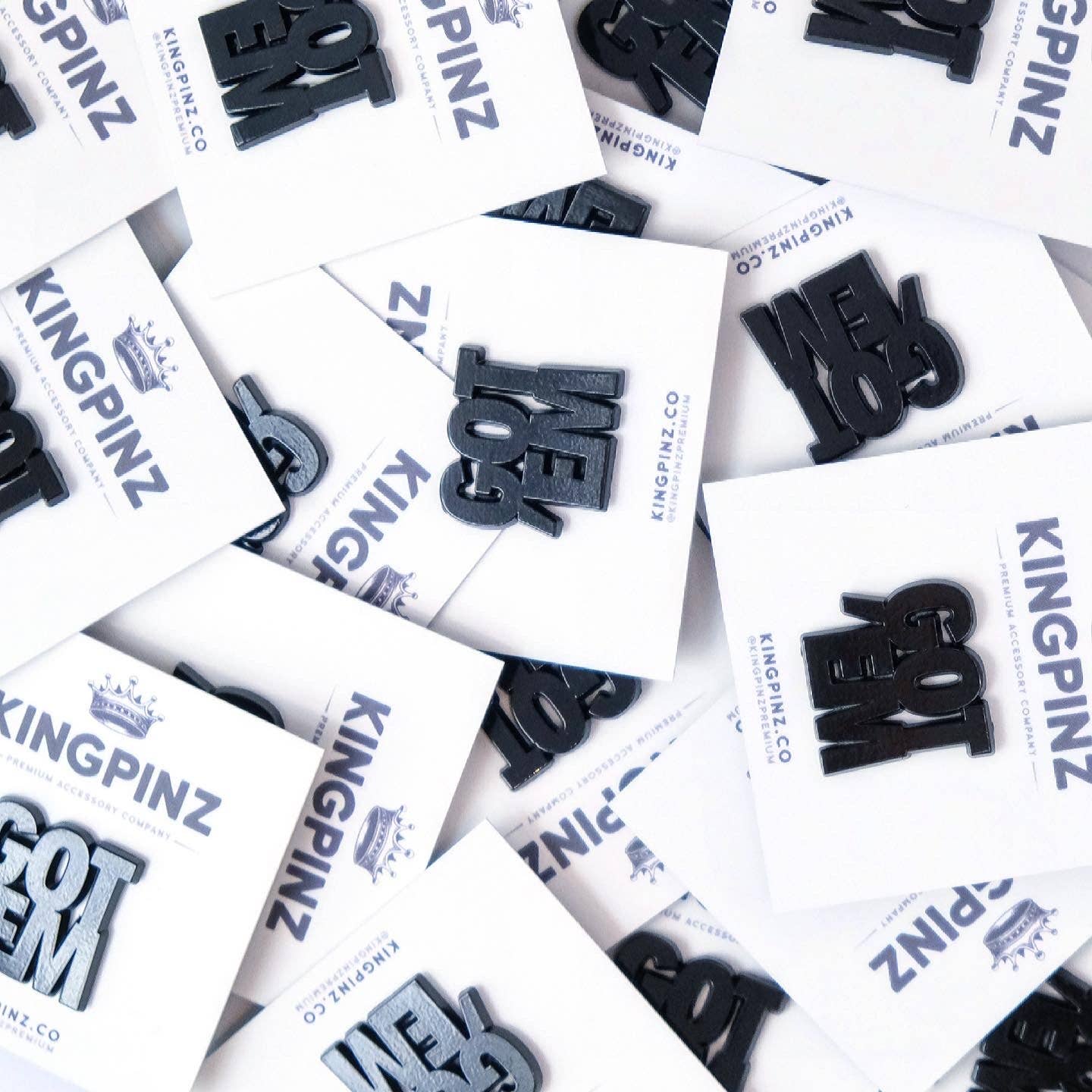 Got 'Em Lapel Pin - Black
