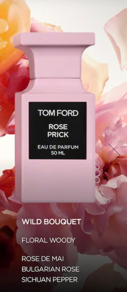 Tom Ford Rose Prick Travel Spray w/ Case 10ml