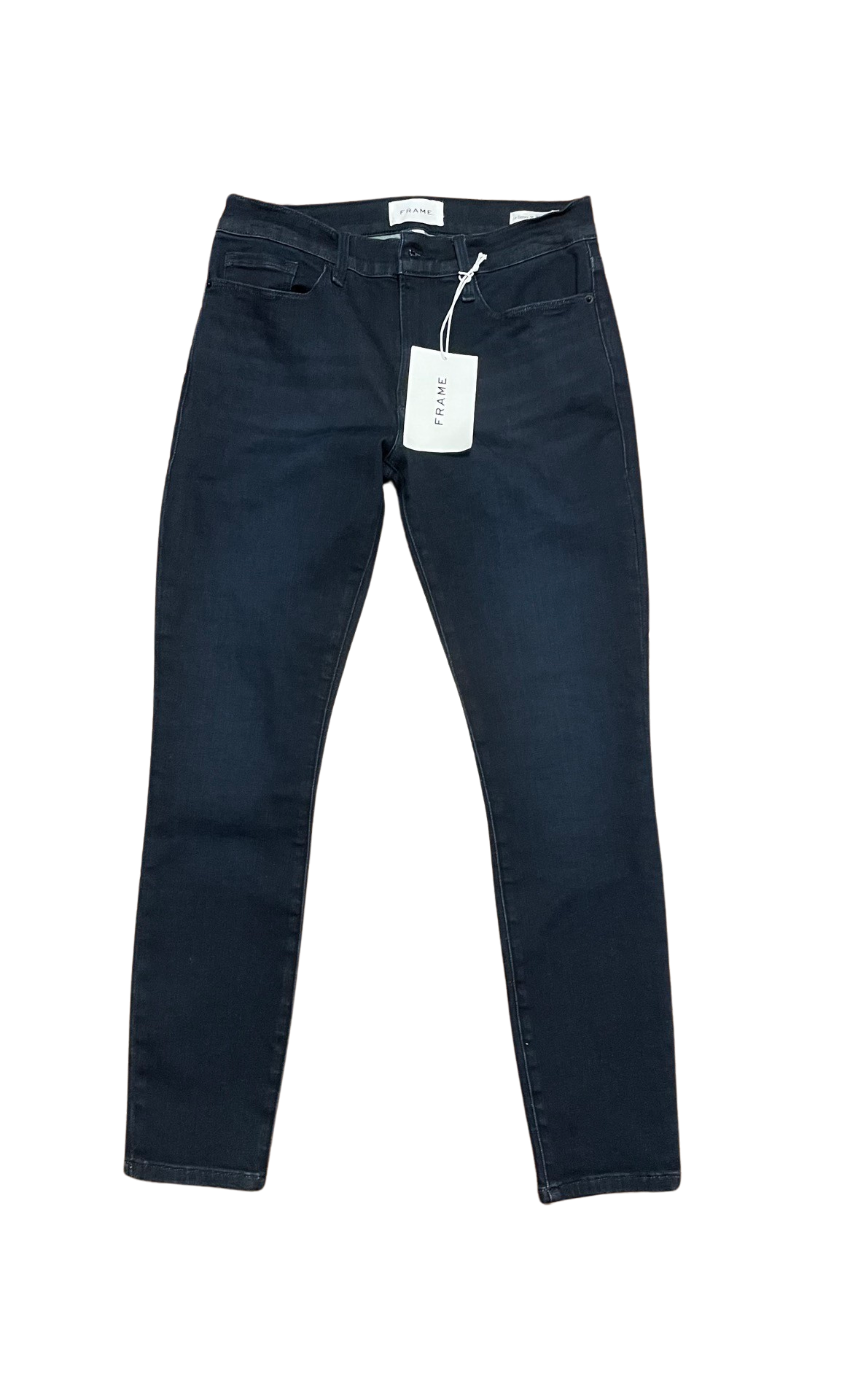 Frame Denim Dark Blue Sunny De Jeanne Cropped Sz28