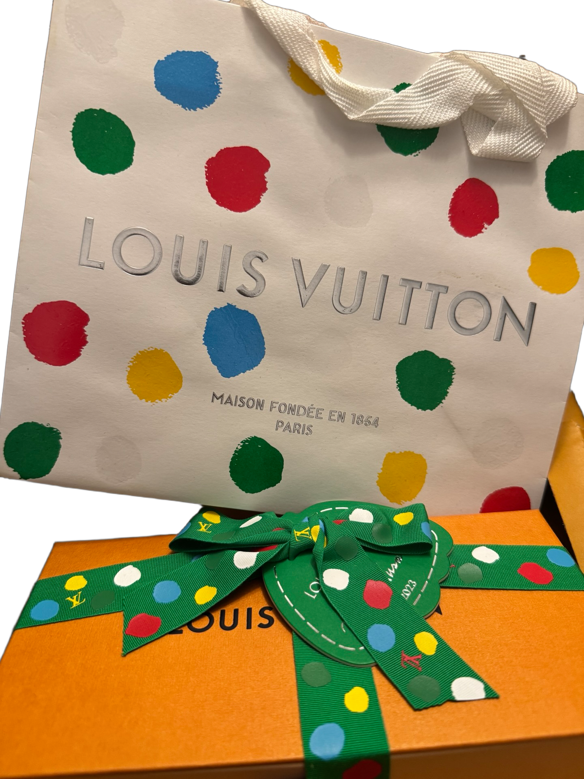 Rare Louis Vuitton x Yayoi Kusama Painted Dots Bandeau – Brand New with Complete Packaging