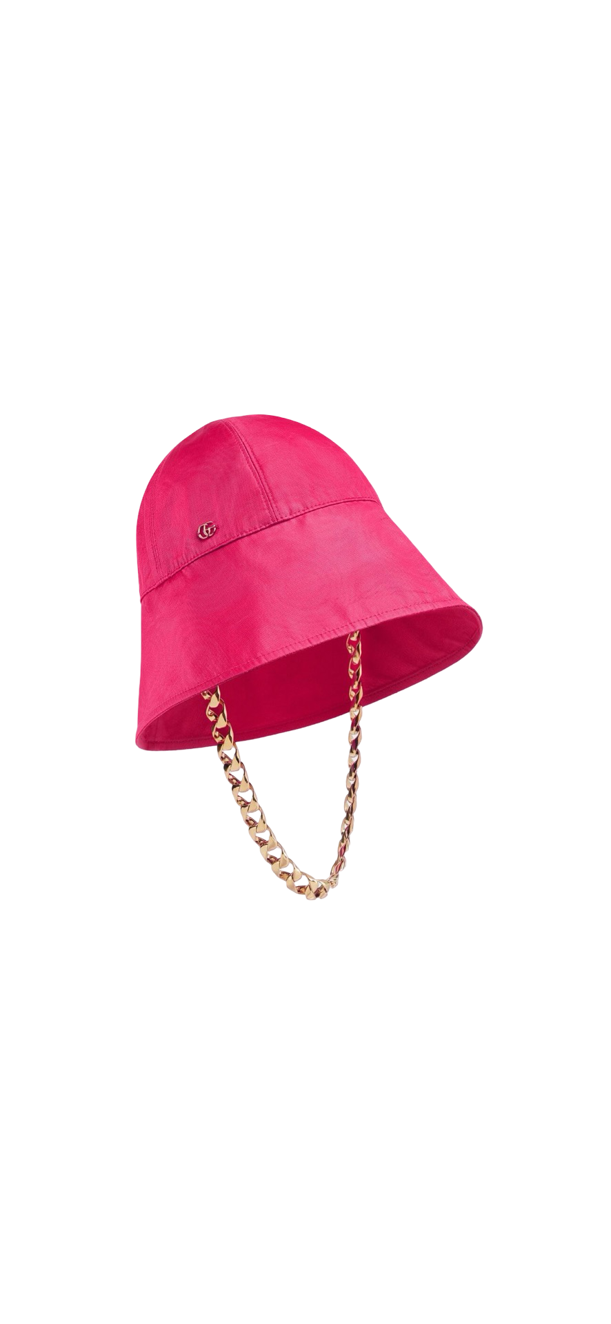 Gucci Bucket Hat w gold chain  NWT