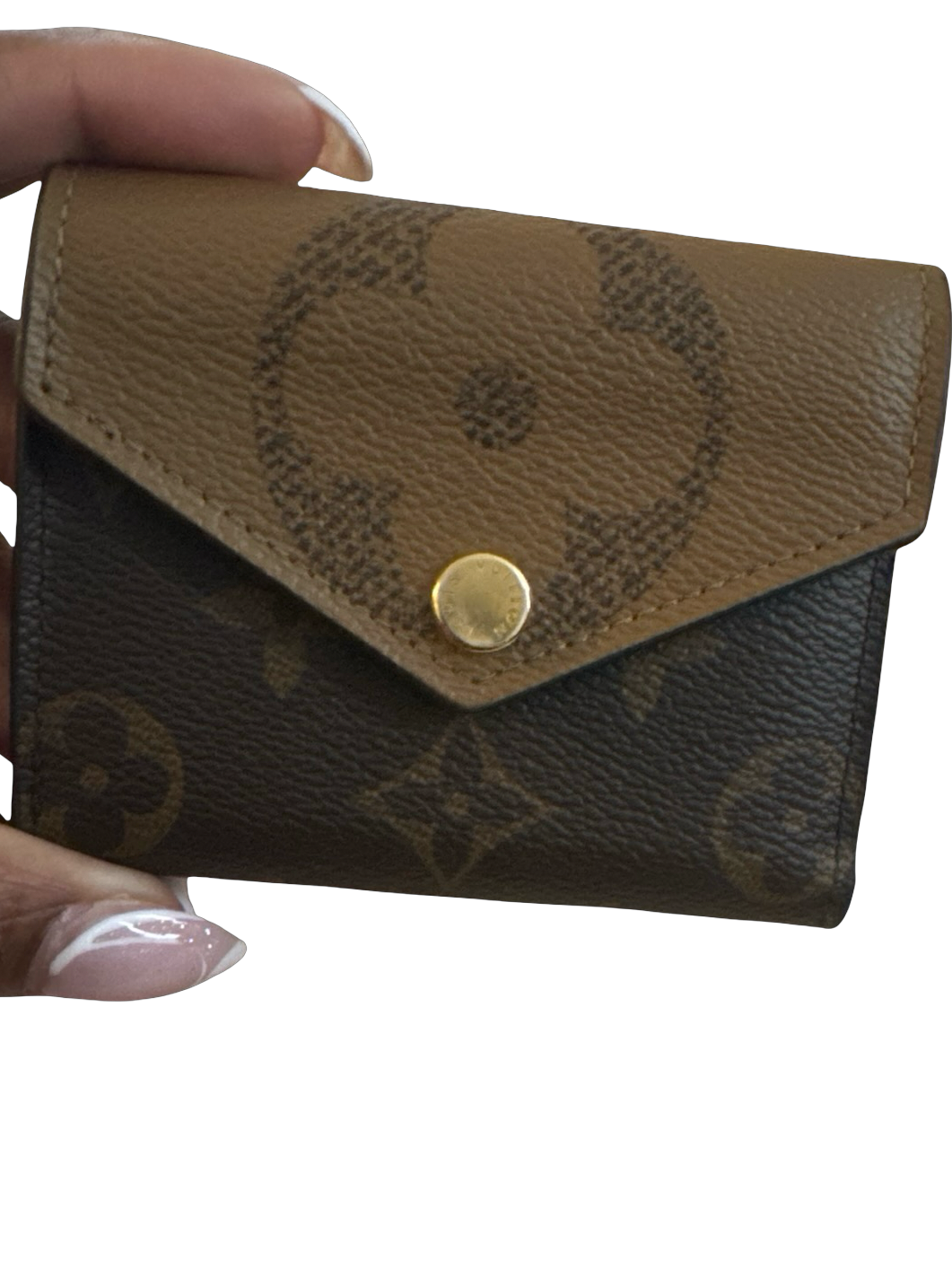 Louis Vuitton Reverse Monogram Zoé Wallet