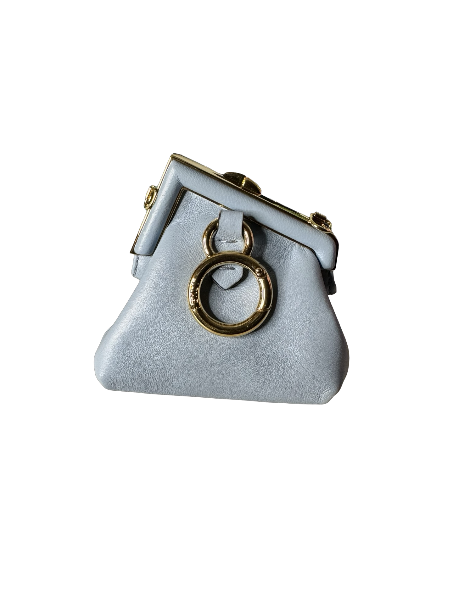 Fendi First Nano Bag – Baby Blue Nappa Leather-NWOT