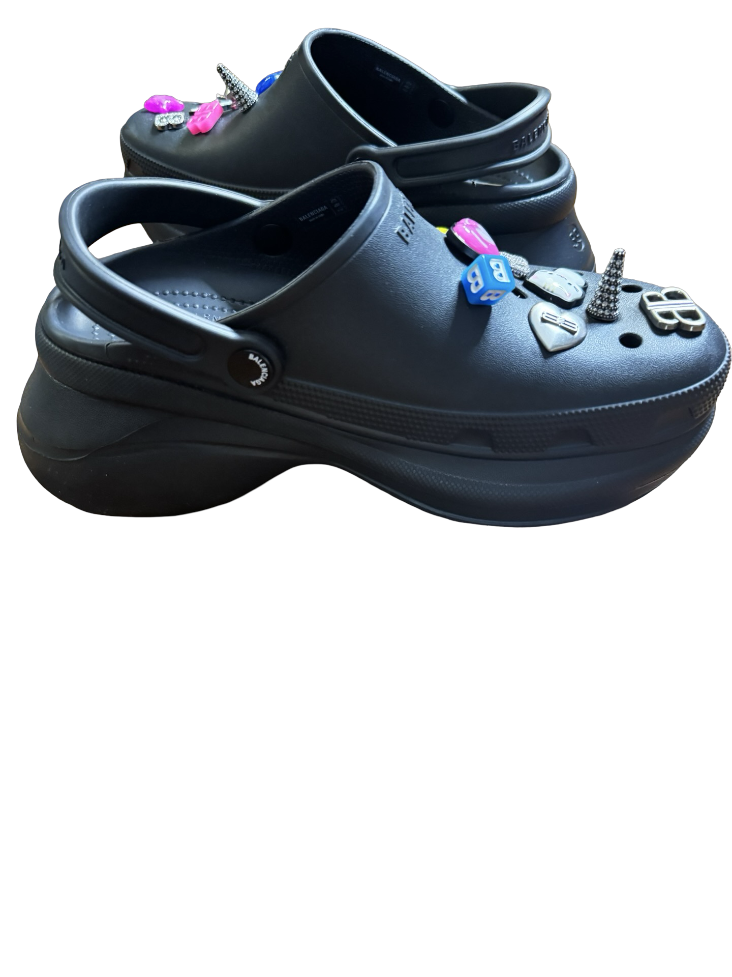 Balenciaga x Crocs Madame Jibbitz Mule Platform Strap — Size 39