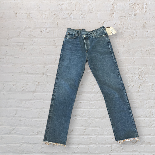 Agolde Criss Cross Waist jeans