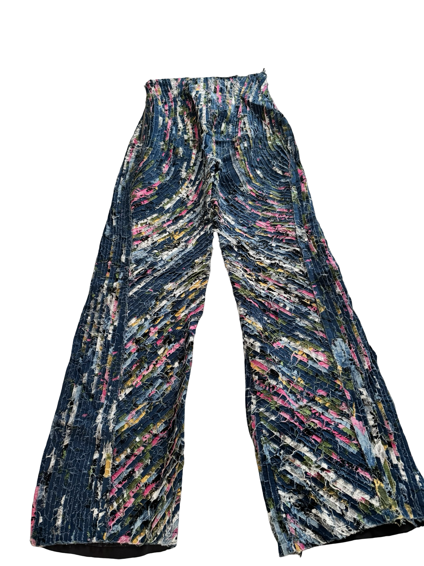 🌟 Rare Archive: H&M Design Award x Eddy Anemian Floral Textured Pants