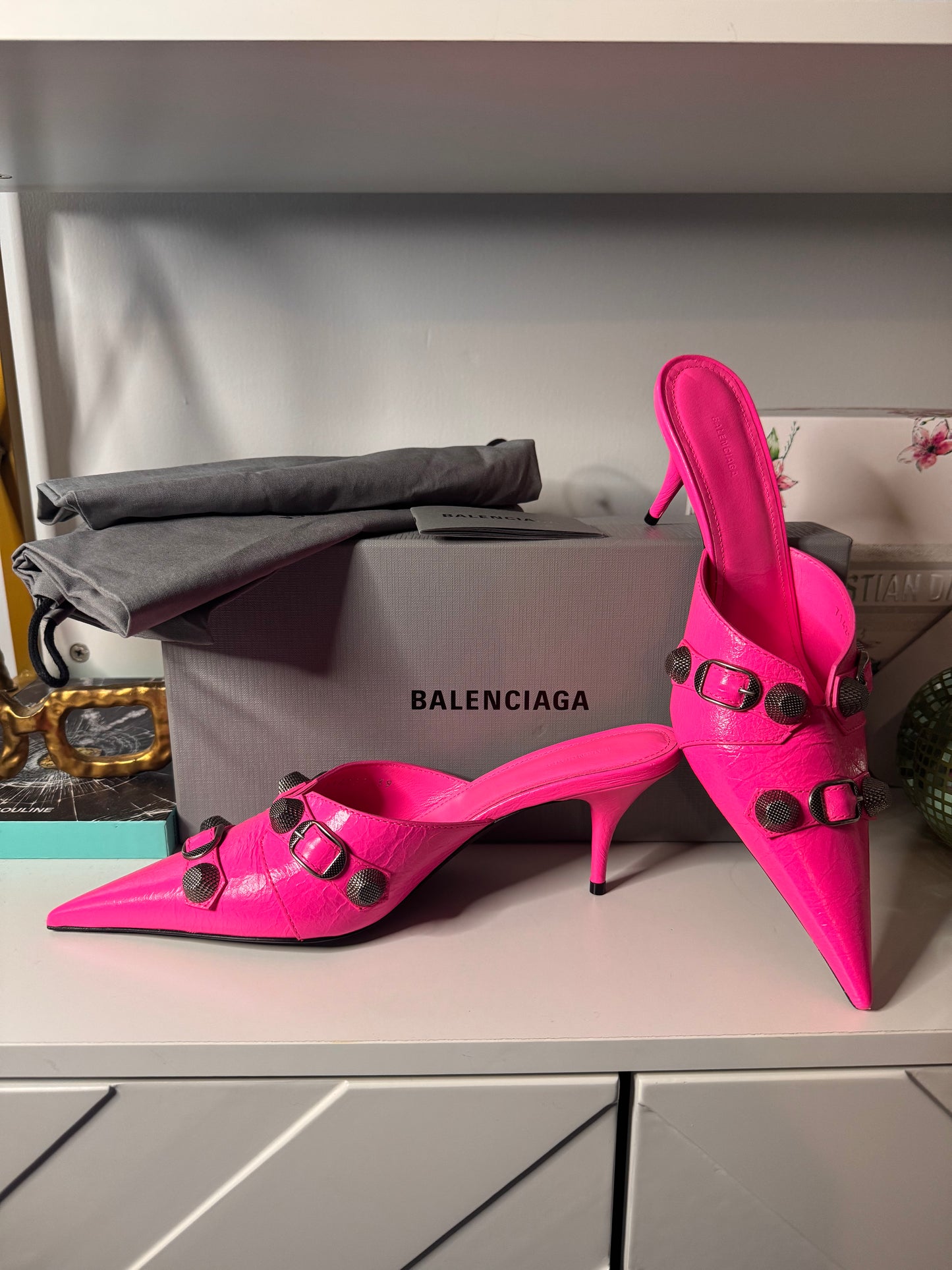 Balenciaga Cogle Mules Sz39 BNIB