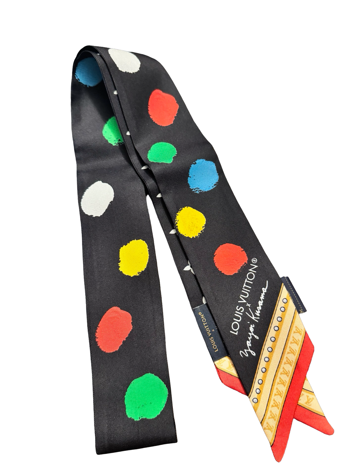 Rare Louis Vuitton x Yayoi Kusama Painted Dots Bandeau – Brand New with Complete Packaging