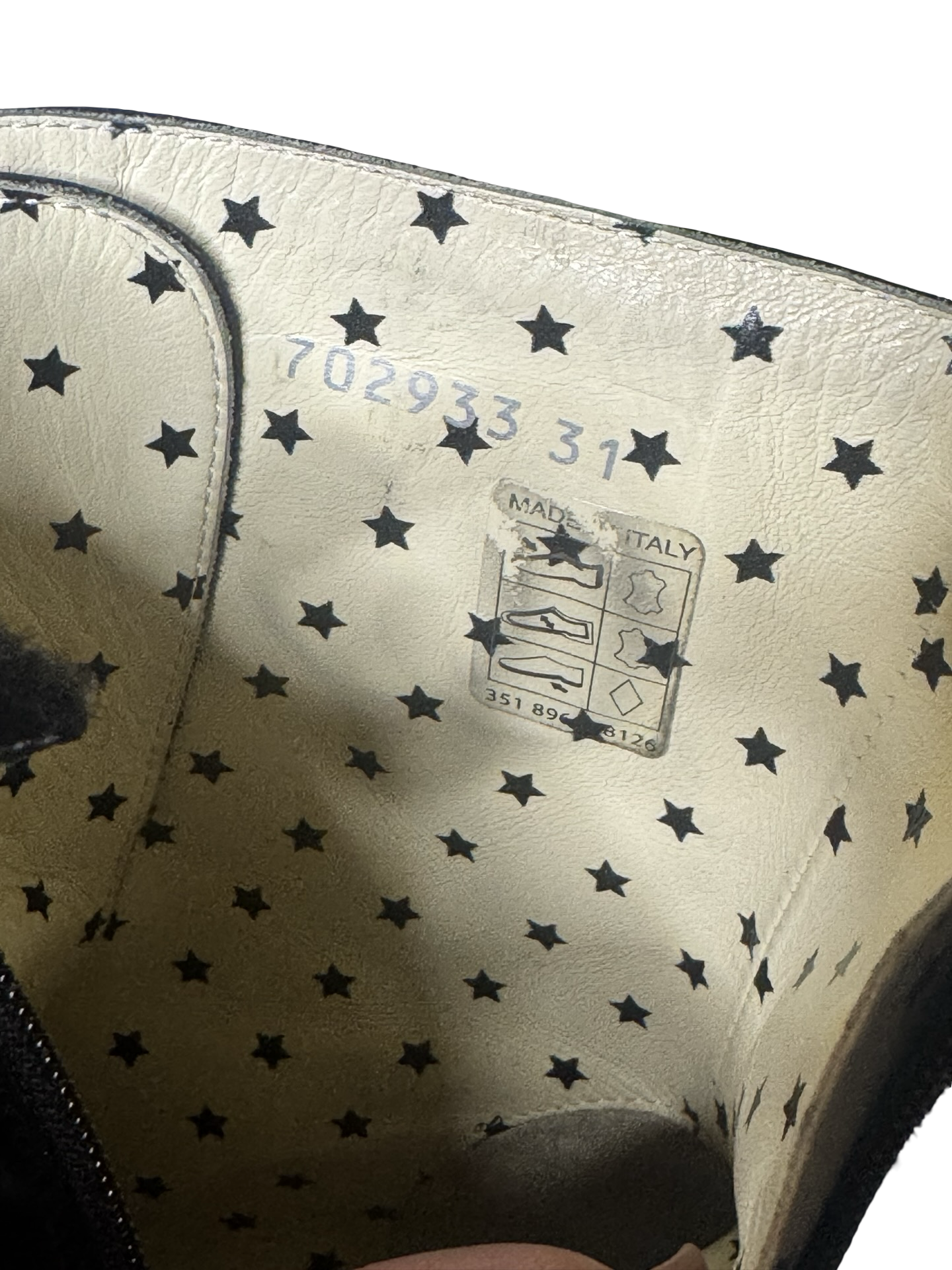 Gucci Girls GG Lace-Up Boots – Size 31 (US 13Youth) Preloved