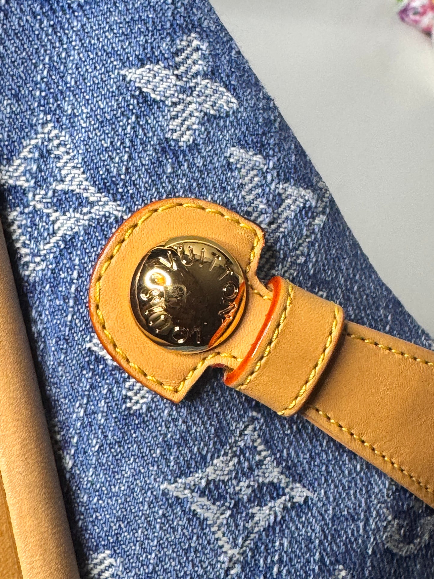 Louis Vuitton Aspen Denim Remix Clog EUC