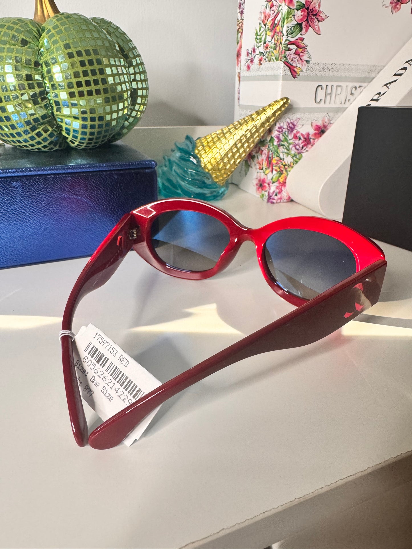 Chanel Oval Sunglasses