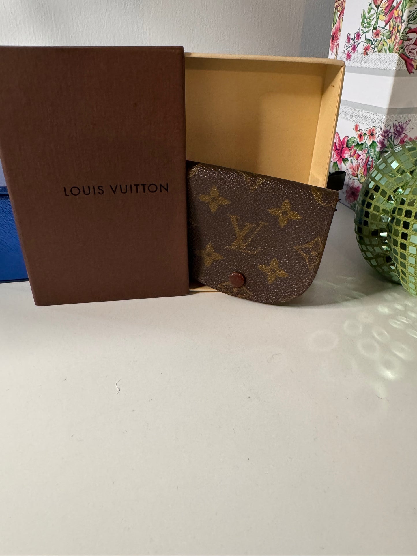 Louis Vuitton Vintage Coin Holder w/ Box
