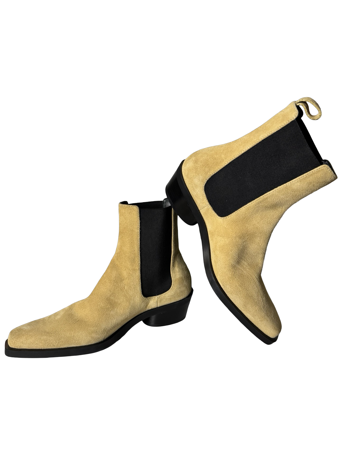 Proenza Schouler Bronco Suede Chelsea Boot- Sand