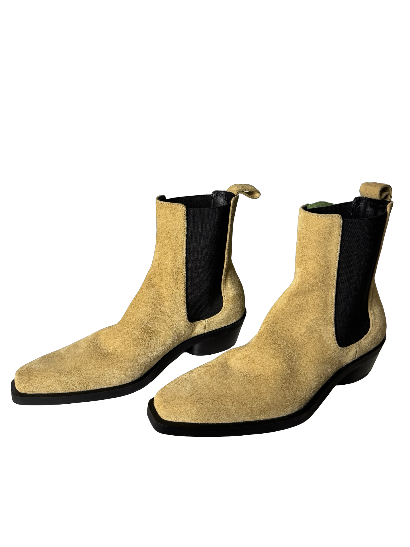 Proenza Schouler Bronco Suede Chelsea Boot- Sand