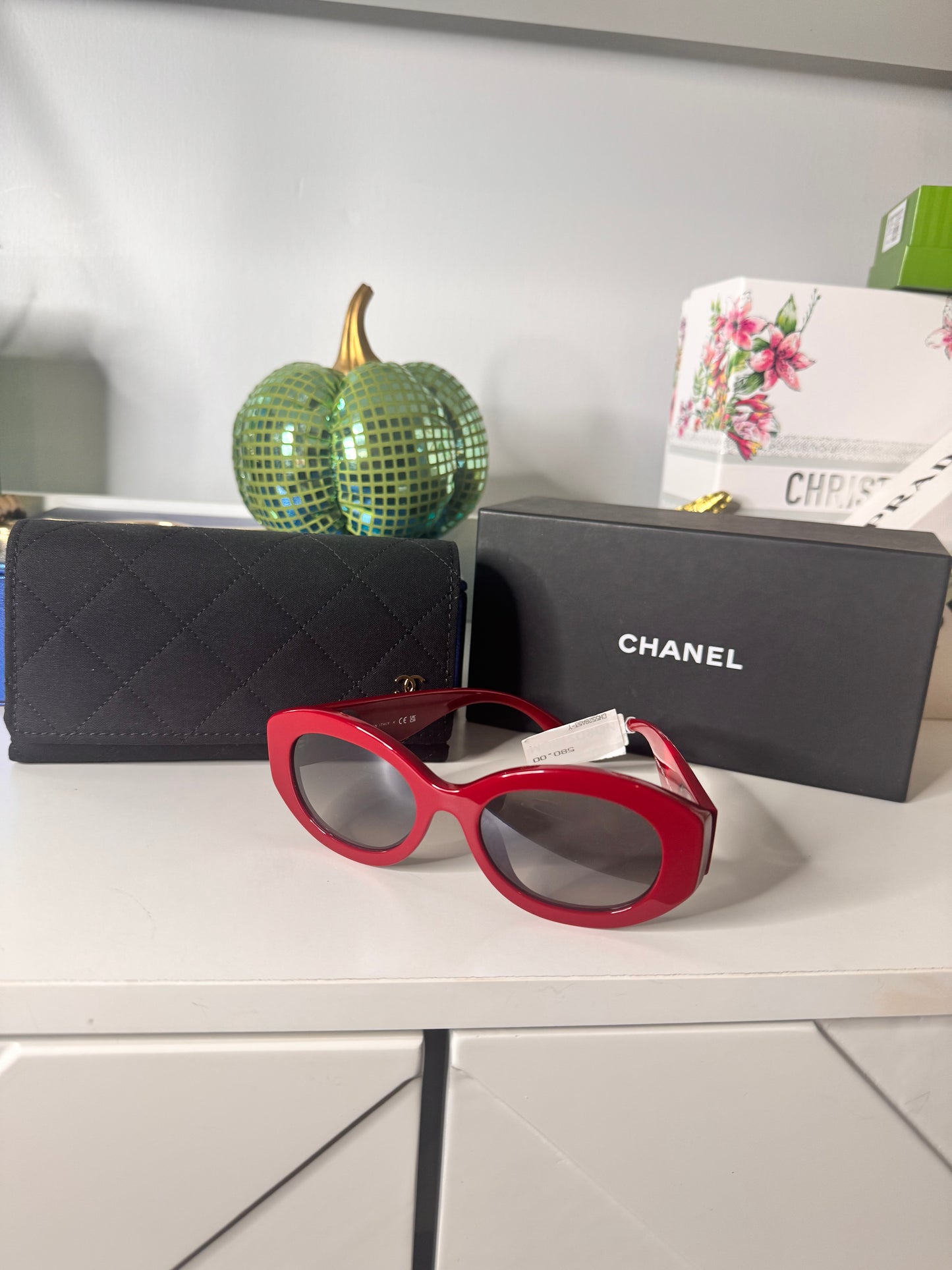 Chanel Oval Sunglasses