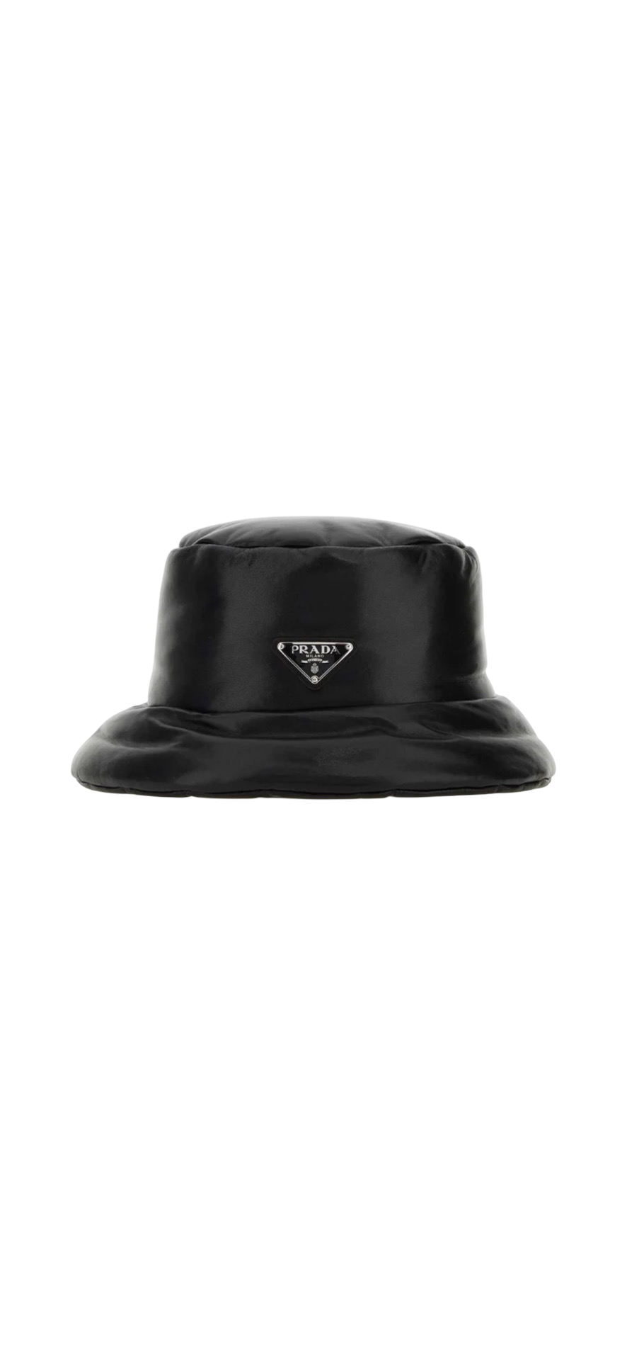 Prada Re-Nylon Padded Bucket Hat – Black (Size L)