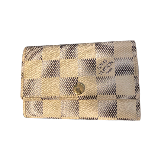 Louis Vuitton Damier Azur 6 Key Holder ( Preowned)