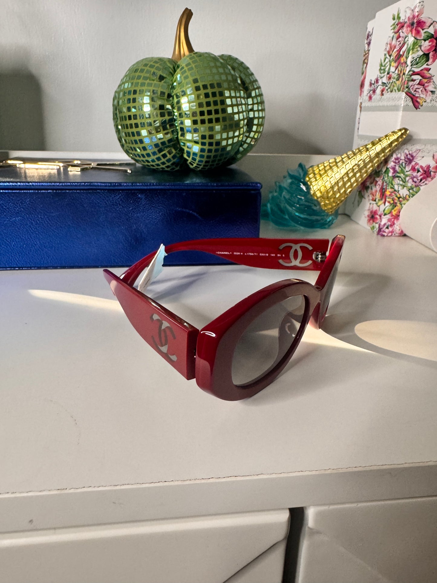 Chanel Oval Sunglasses