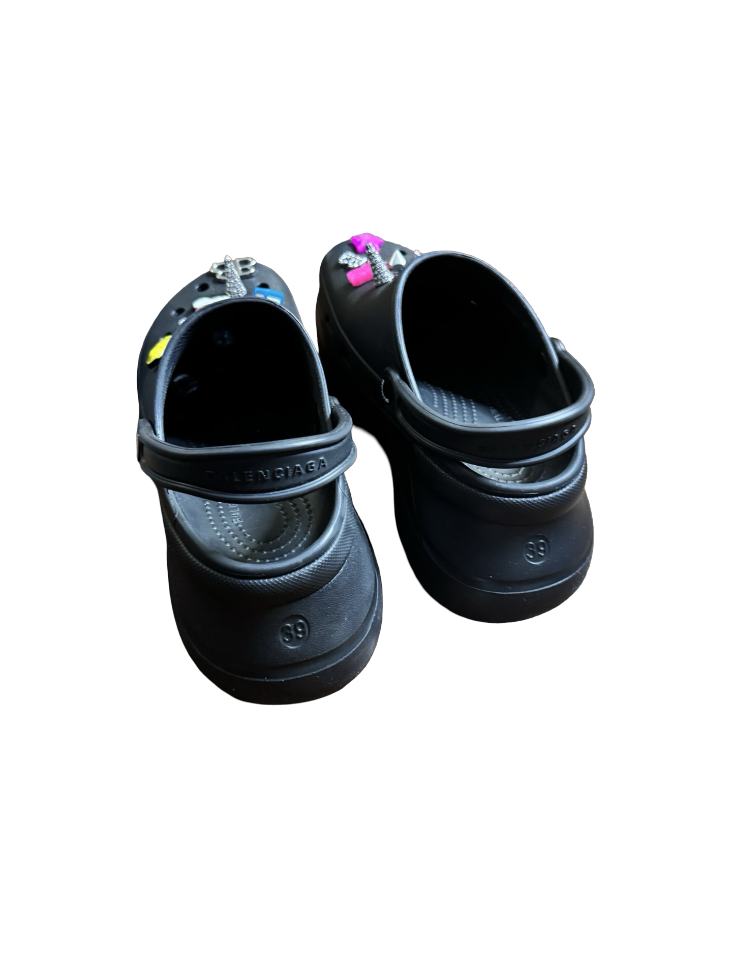 Balenciaga x Crocs Madame Jibbitz Mule Platform Strap — Size 39