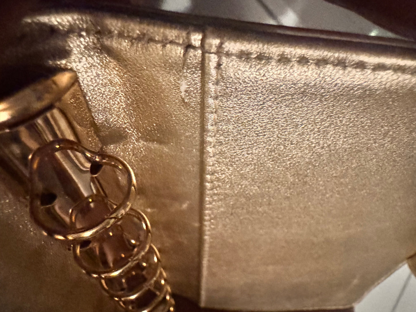 Chanel Gold Patent Lucky Symbols Agenda Ltd Ed (Preloved)