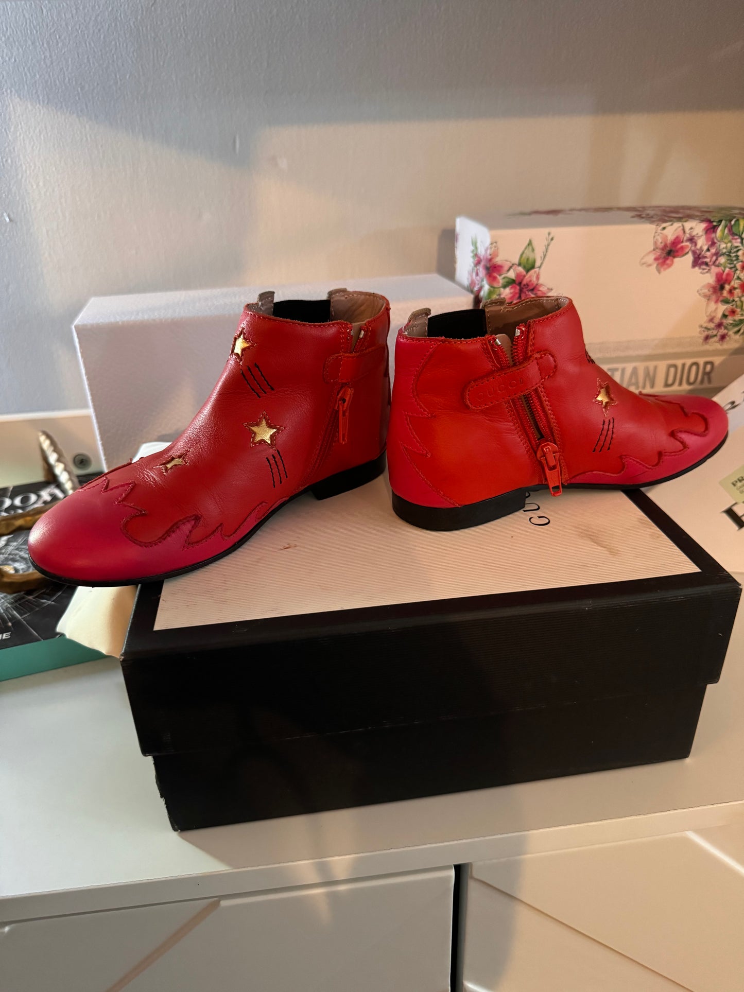 Gucci Girls Boot Sz29 (Preloved)