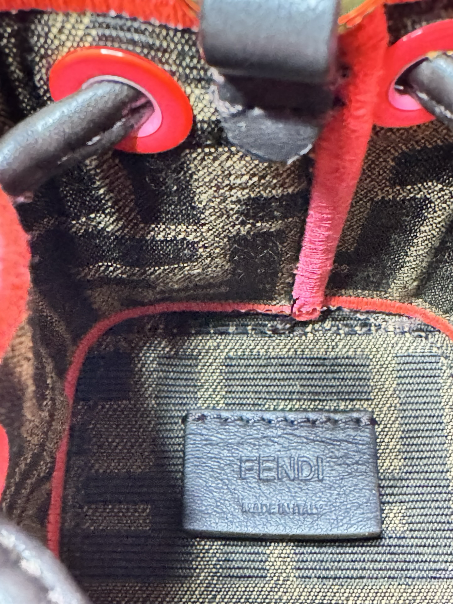 Fendi Zucca Monogram Nano Mon Trésor Charm