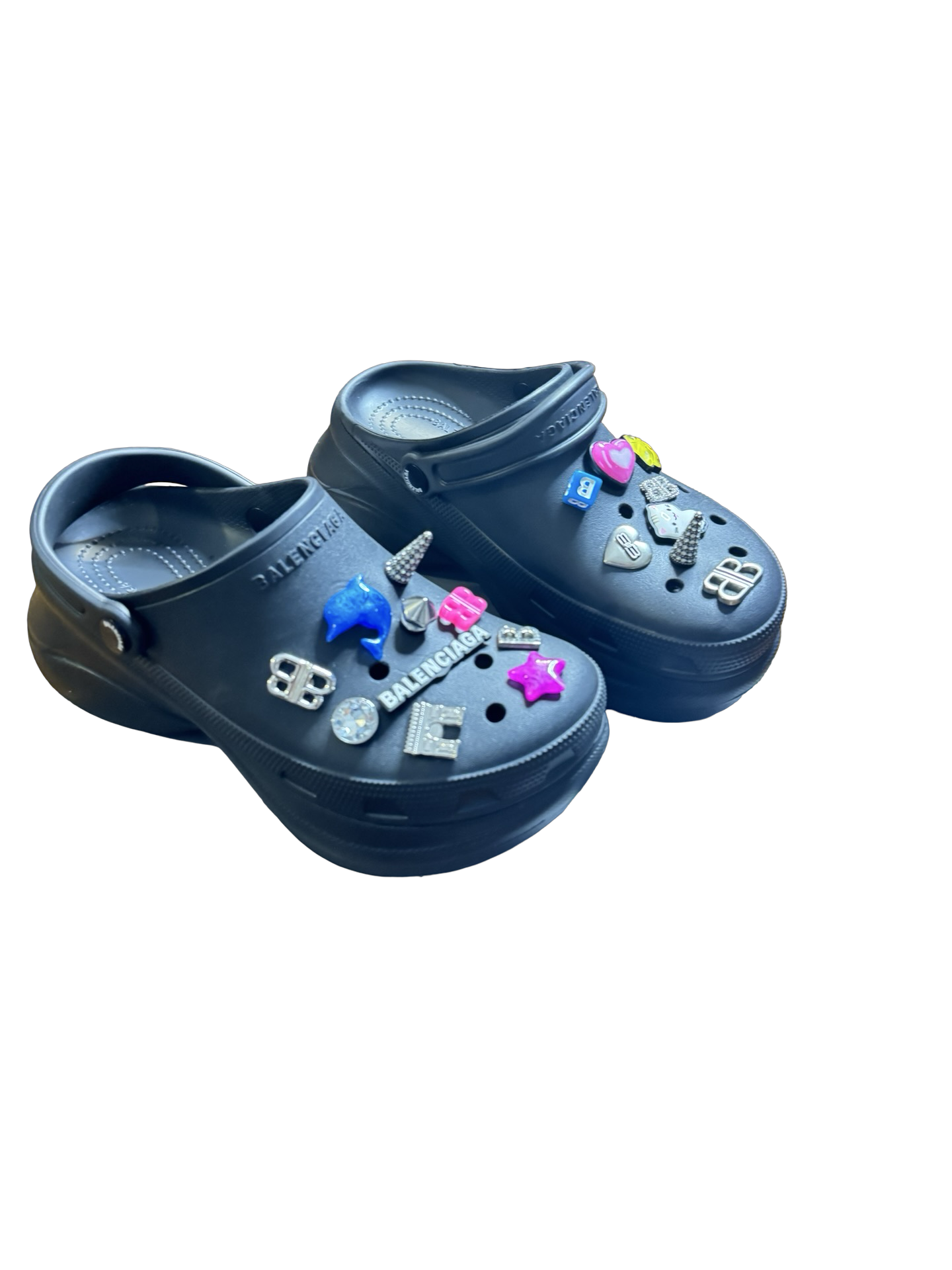 Balenciaga x Crocs Madame Jibbitz Mule Platform Strap — Size 39
