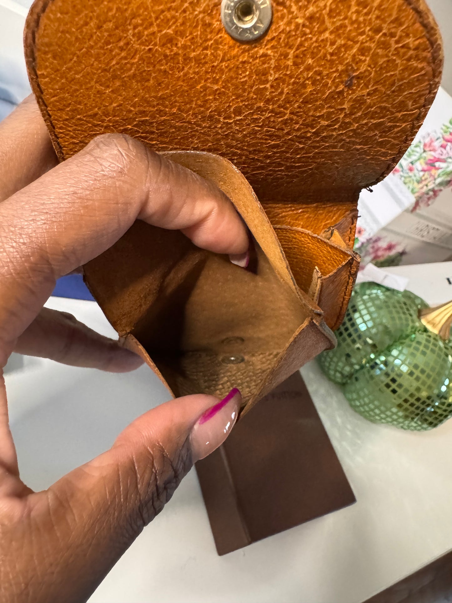 Louis Vuitton Vintage Coin Holder w/ Box