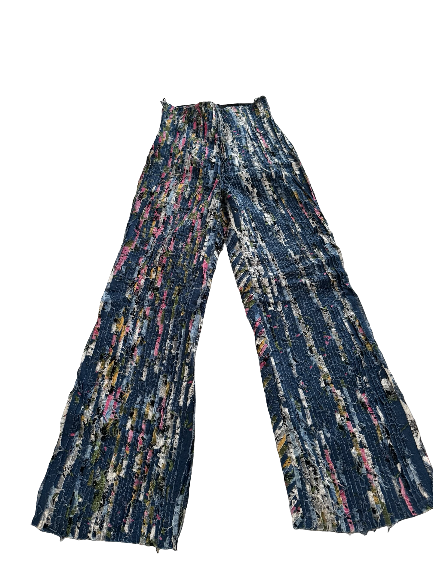 🌟 Rare Archive: H&M Design Award x Eddy Anemian Floral Textured Pants