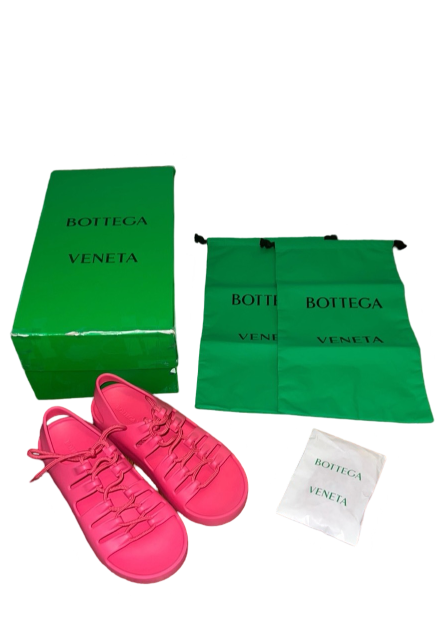 Bottega Venetta Pink Foam Jelly Sandal BNIB