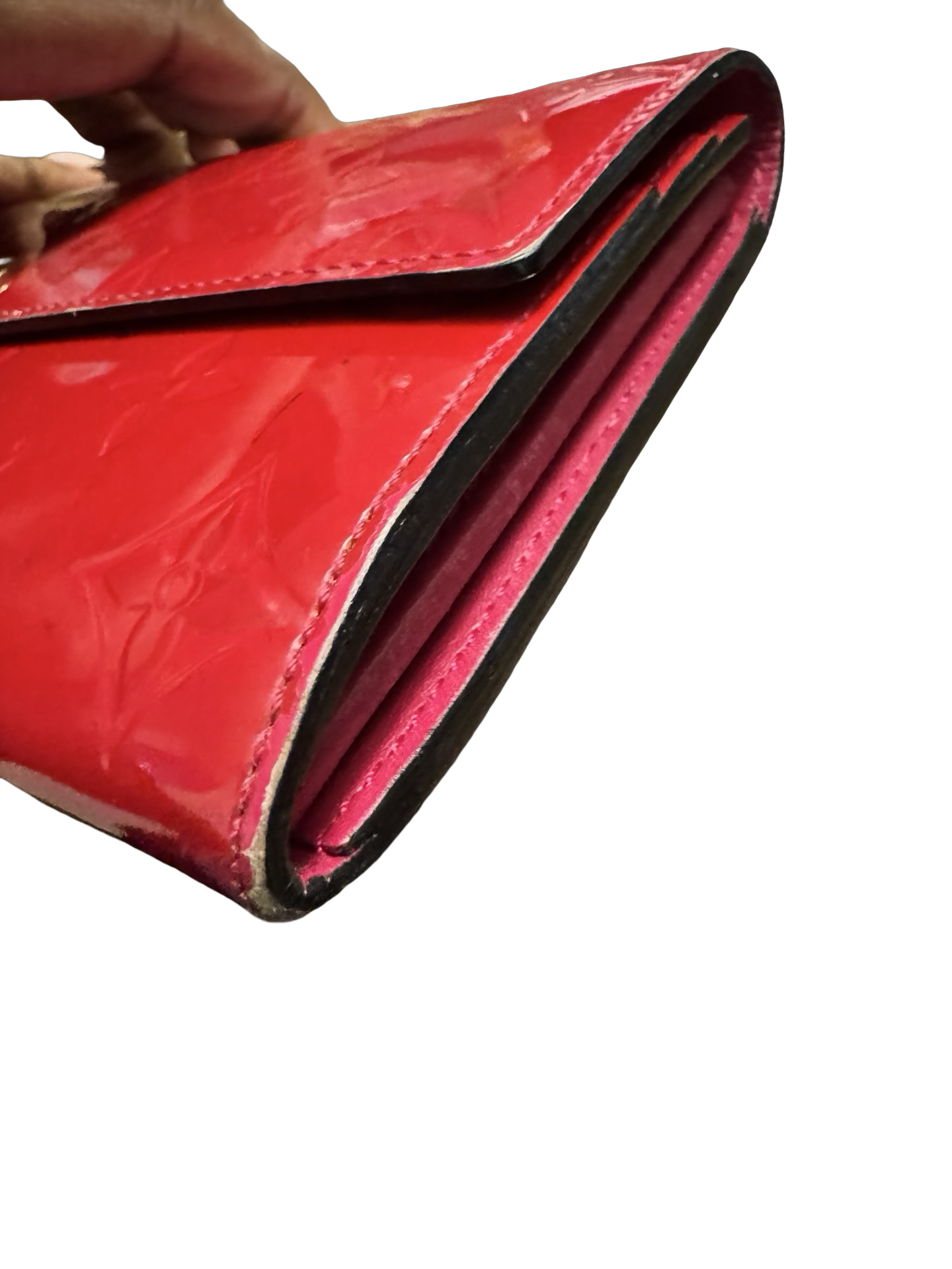 Louis Vuitton Monogram Vernis Sarah Wallet - Preloved