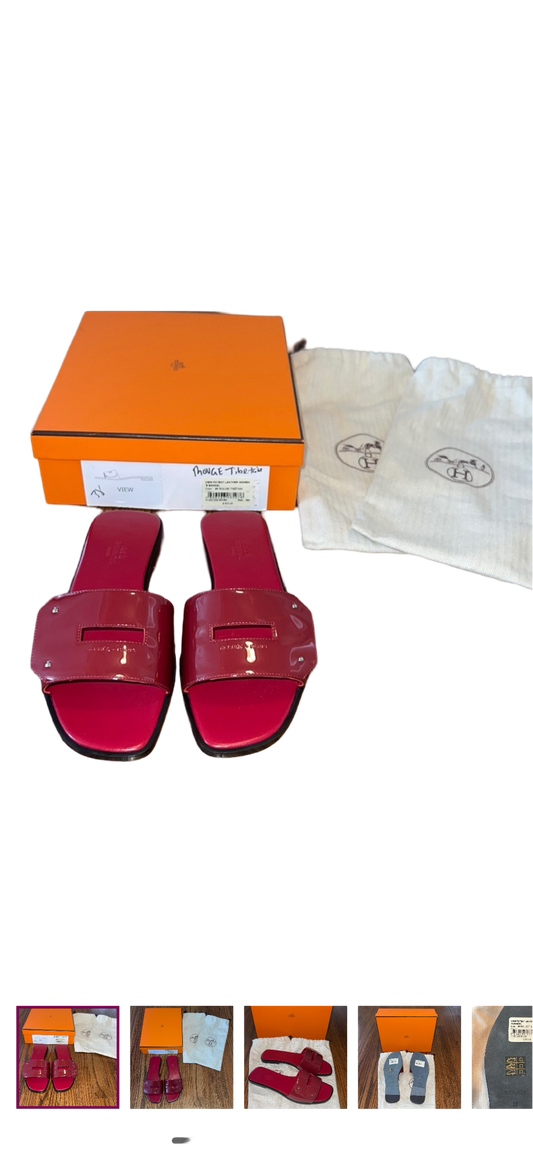 Hermes Calfskin Sandal BNIB