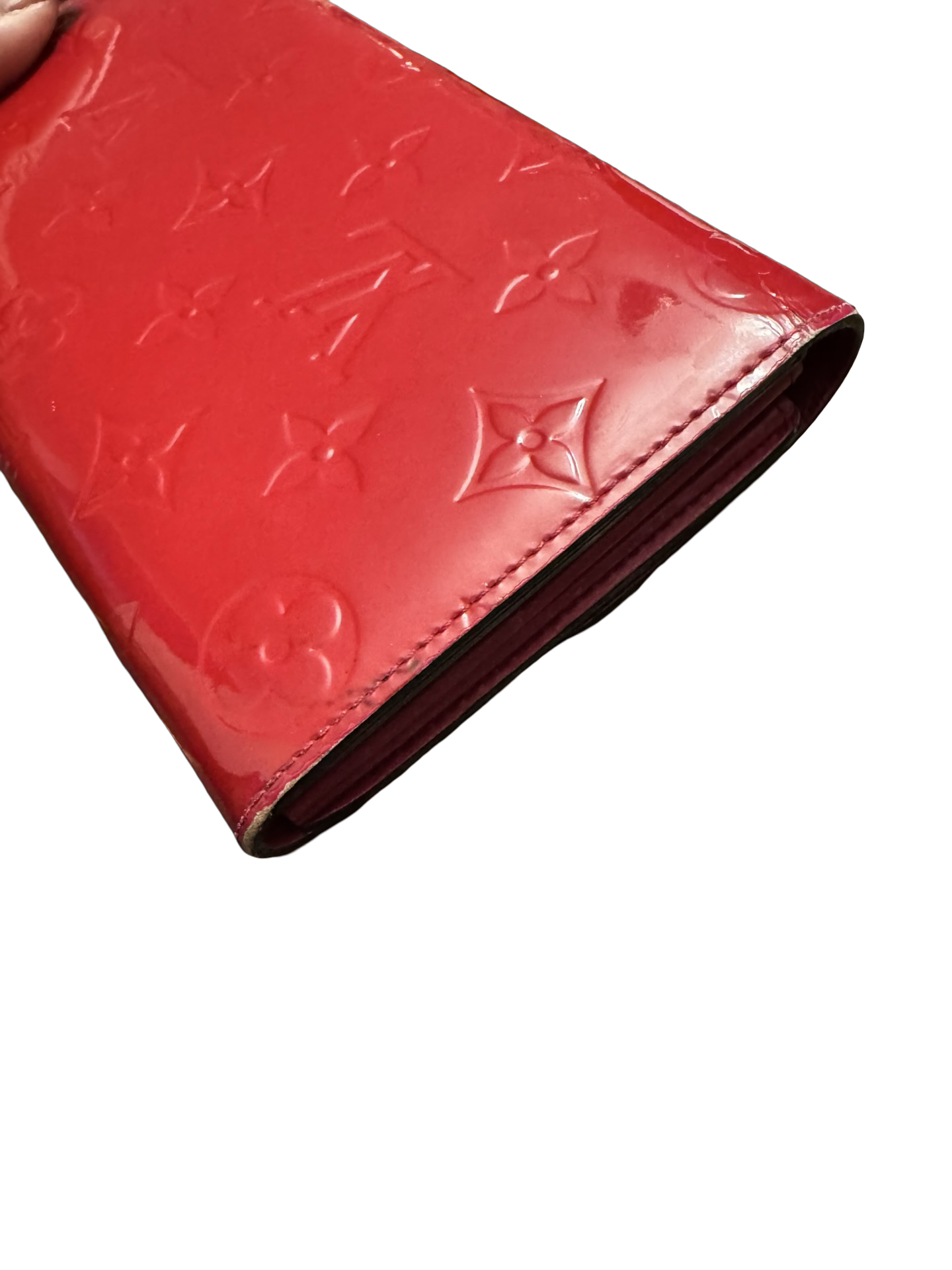 Louis Vuitton Monogram Vernis Sarah Wallet - Preloved