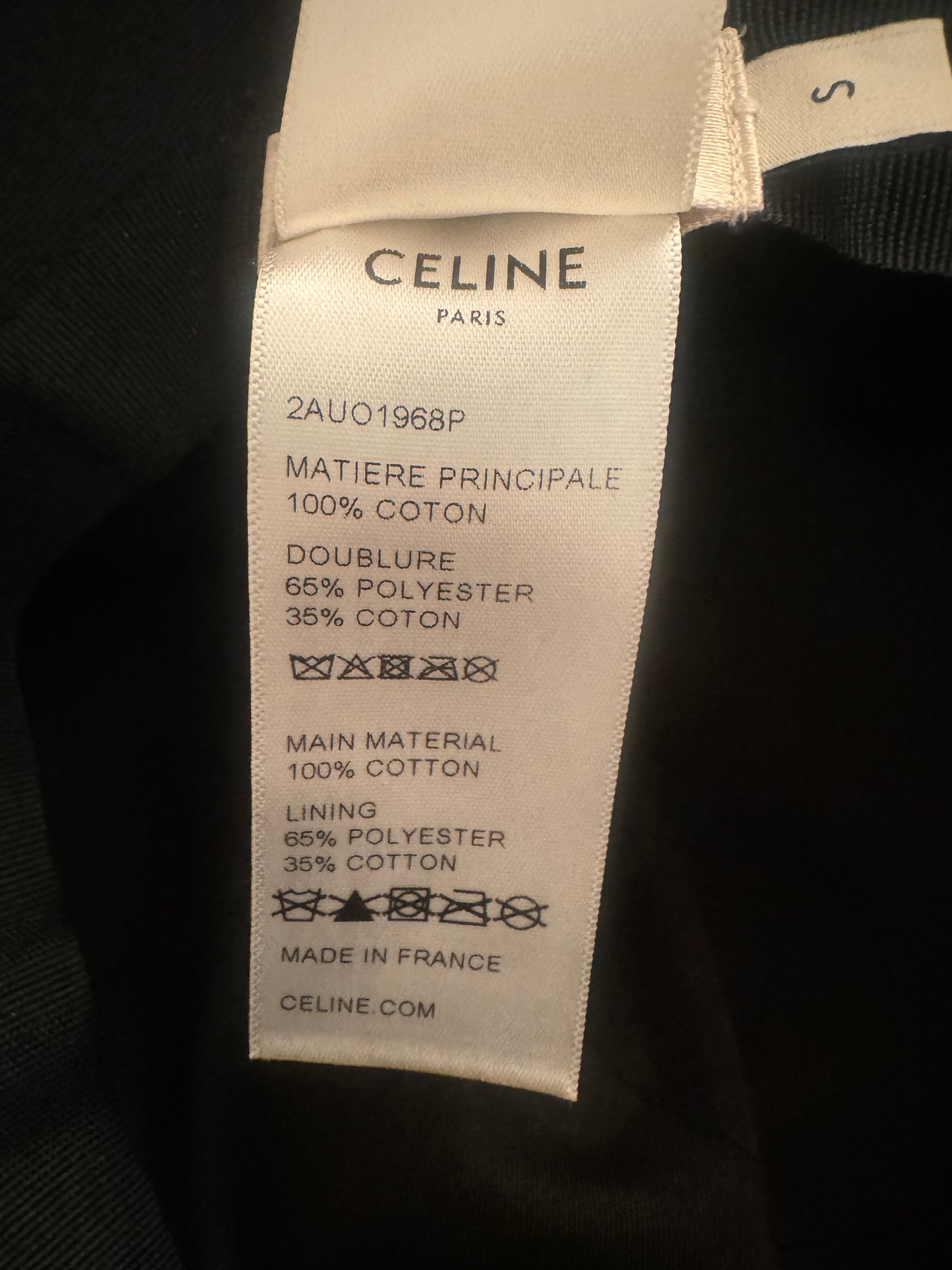 Celine Sequin Ombré Bucket Hat ( Preloved)