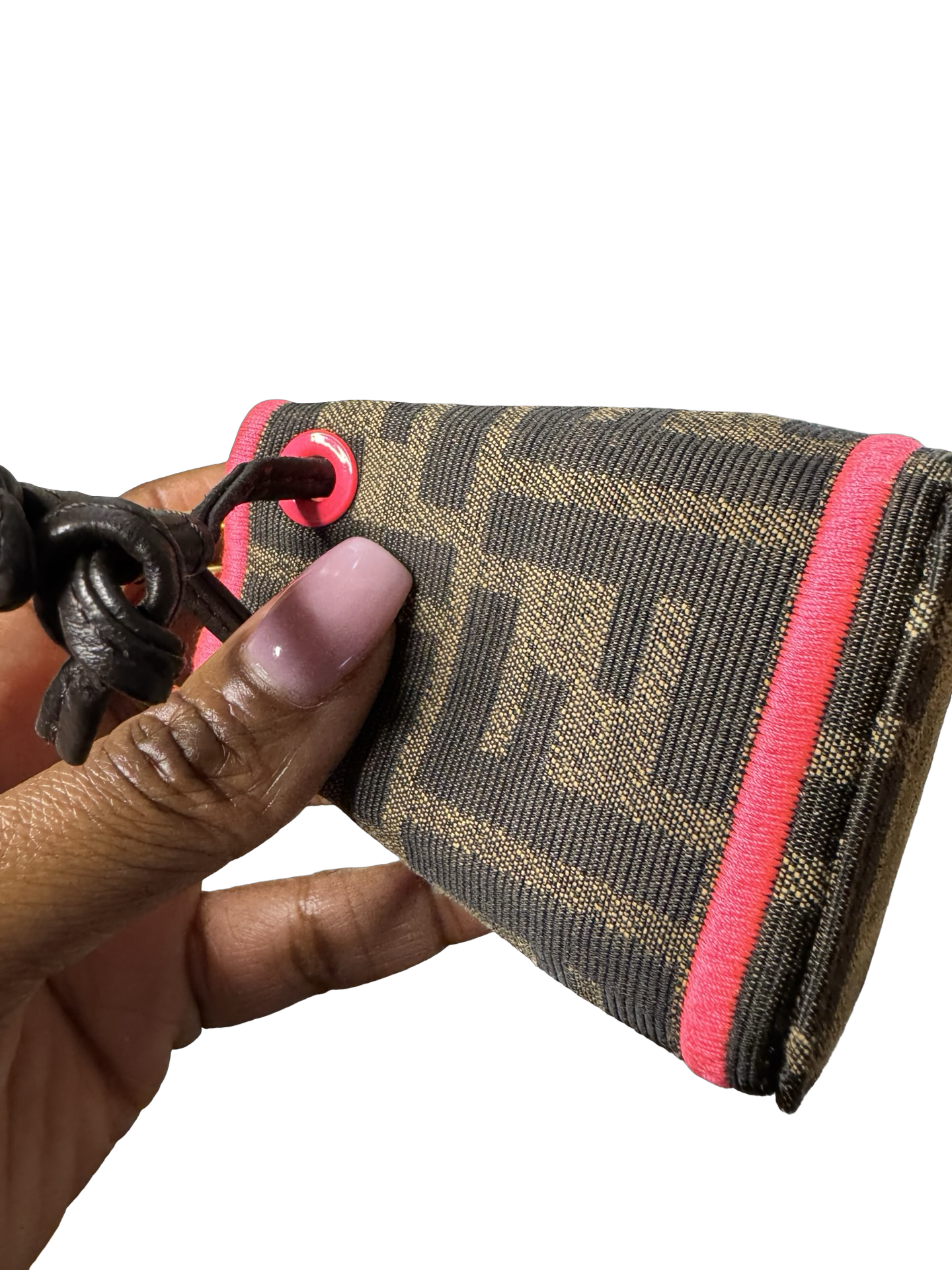 Fendi Zucca Monogram Nano Mon Trésor Charm