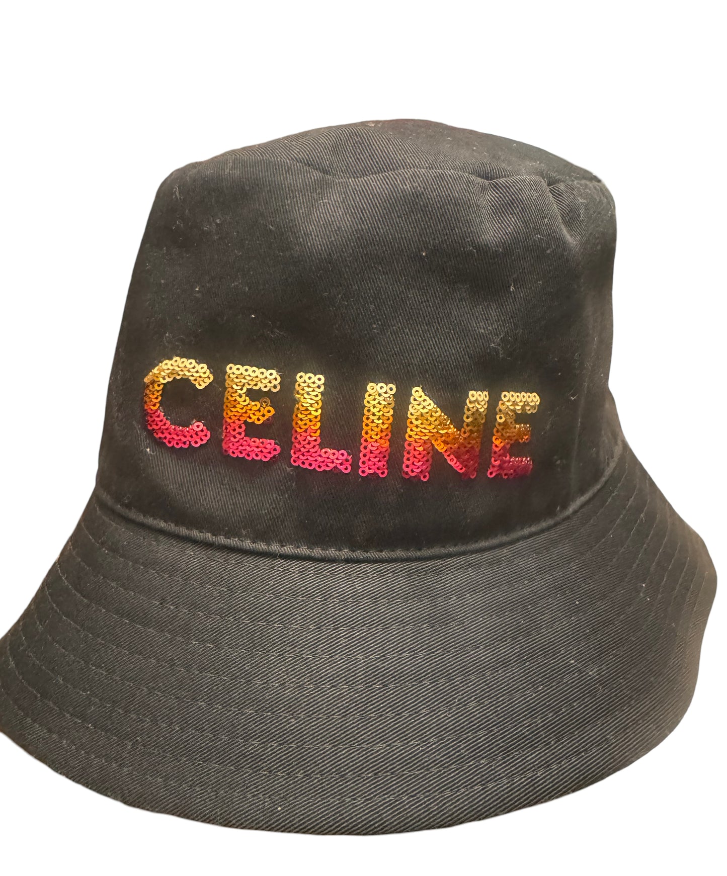 Celine Sequin Ombré Bucket Hat ( Preloved)